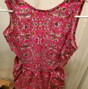 XS Summer Romper Floral